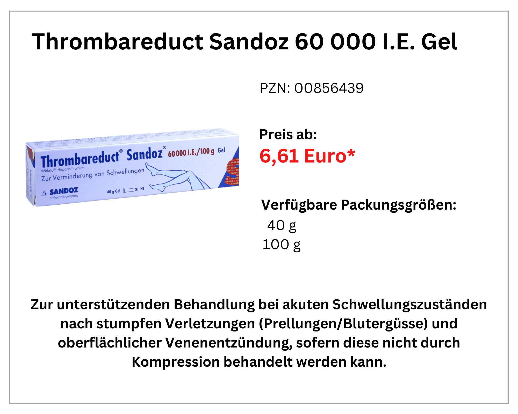  Thrombareduct Sandoz 60.000 I.E. width=